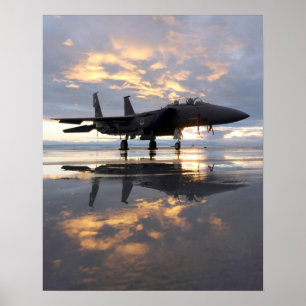 F-15 Strike Eagle Aircraft Poster