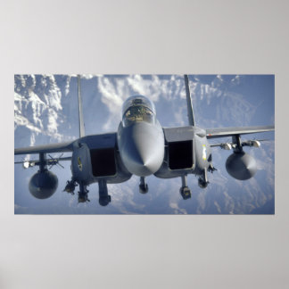 F-15 Strike Eagle Aircraft Poster