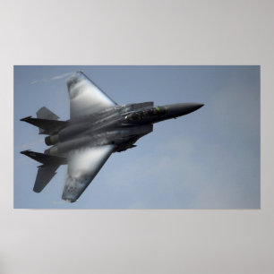 F-15 Strike Eagle Aircraft Poster