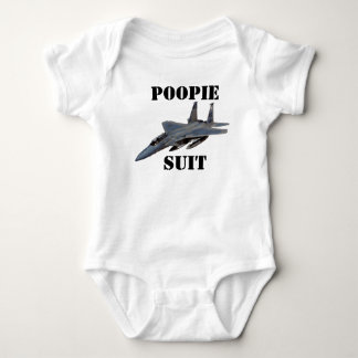 F-15C--2, POOPIE SUIT BABY BODYSUIT