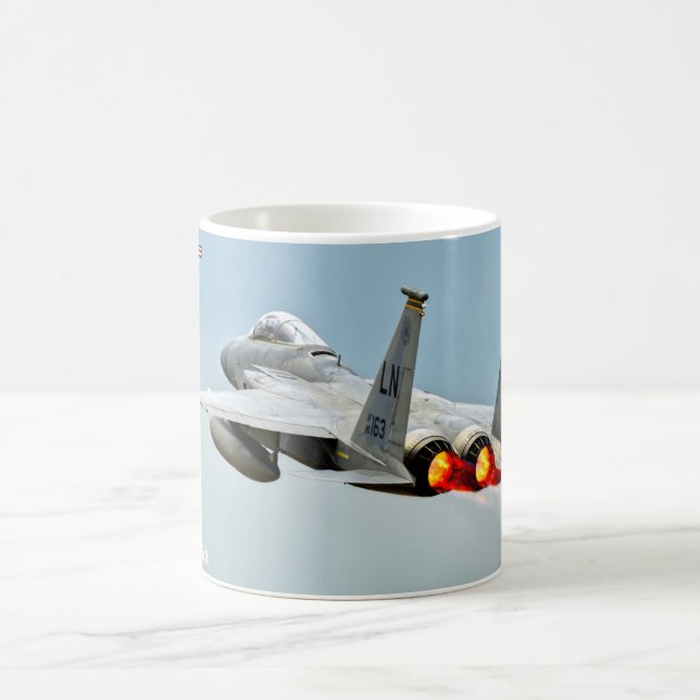 F-15C EAGLE COFFEE MUG (Center)