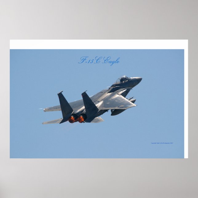 F-15C Eagle Poster (Front)