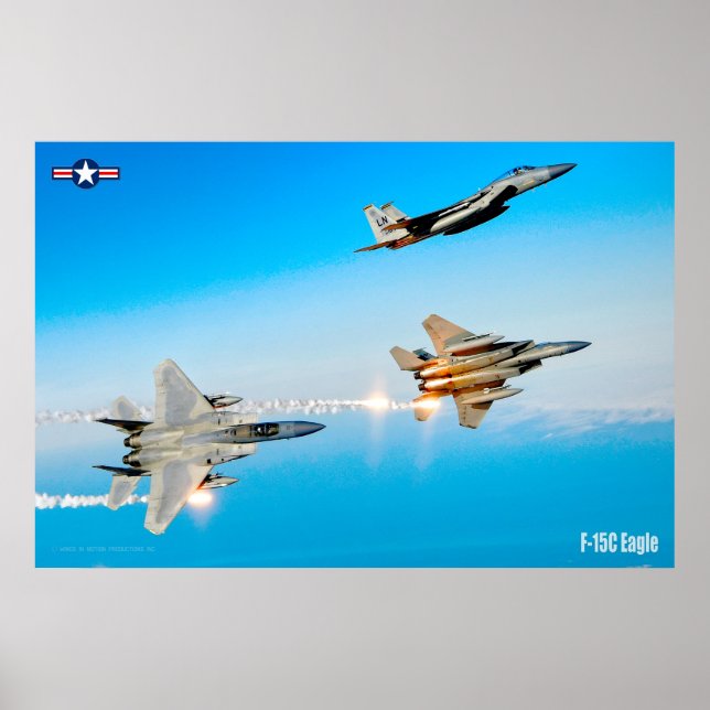 F-15C EAGLE POSTER (Front)