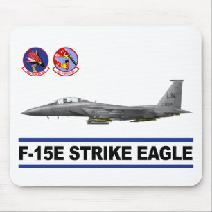 F-15E Strike Eagle 492nd Fighter Squadron Mouse Mat