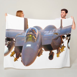F-15E STRIKE EAGLE FLEECE BLANKET