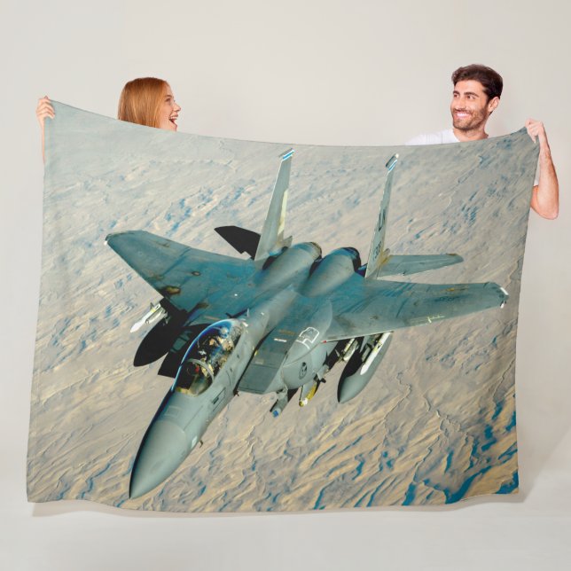 F-15E STRIKE EAGLE FLEECE BLANKET (In Situ)