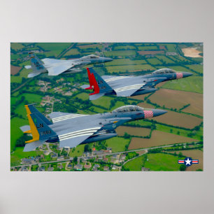 F-15E STRIKE EAGLE POSTER