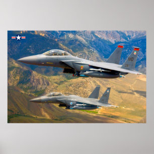 F-15E STRIKE EAGLE POSTER