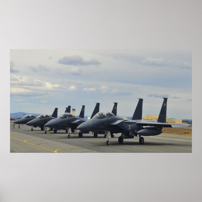 F-15E Strike Eagles Poster (Front)