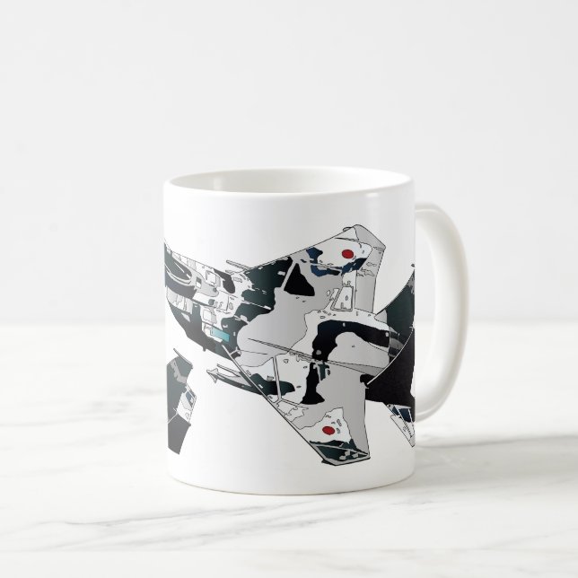 F-15J Eagle Coffee Mug (Front Right)