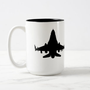 F-16 by Airogue Two-Tone Coffee Mug