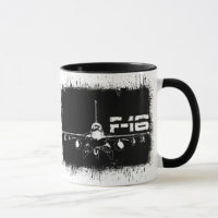 F-16 Fighting Falcon 11 oz Ringer Mug