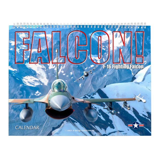 F-16 FIGHTING FALCON CALENDAR (Cover)