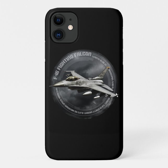 F-16 Fighting Falcon Case-Mate iPhone Case (Back)