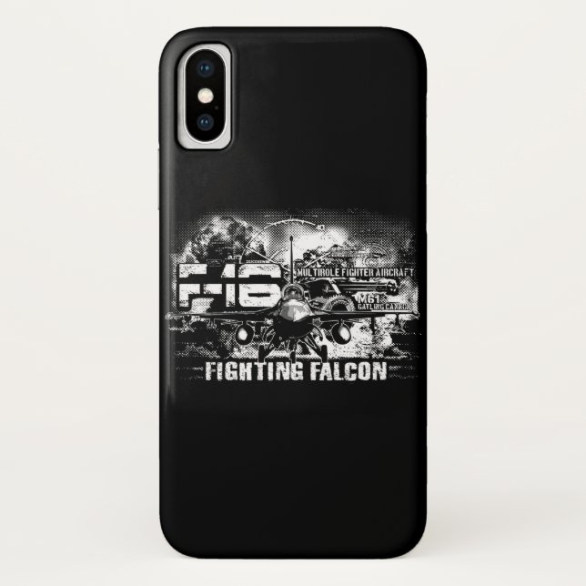 F-16 Fighting Falcon Case-Mate iPhone Case (Back)