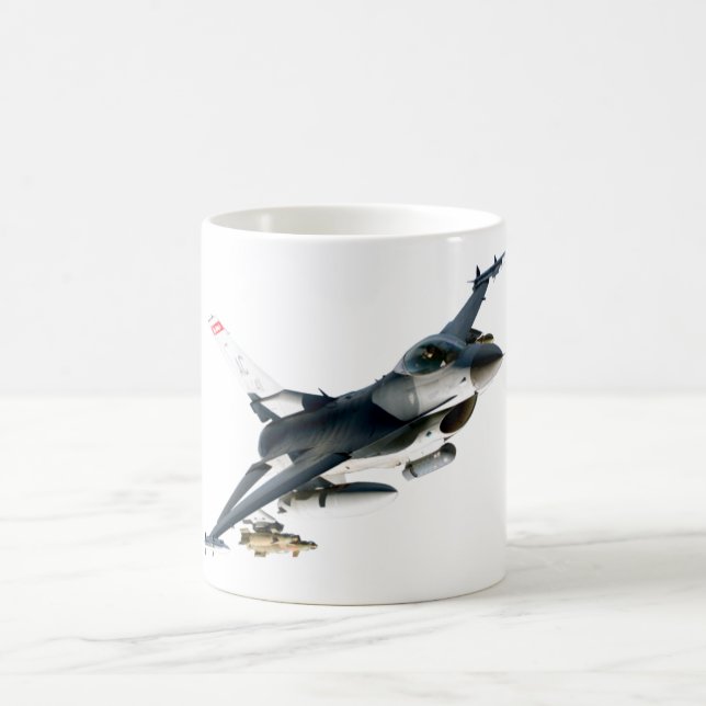 F-16 Fighting Falcon Coffee Mug (Center)