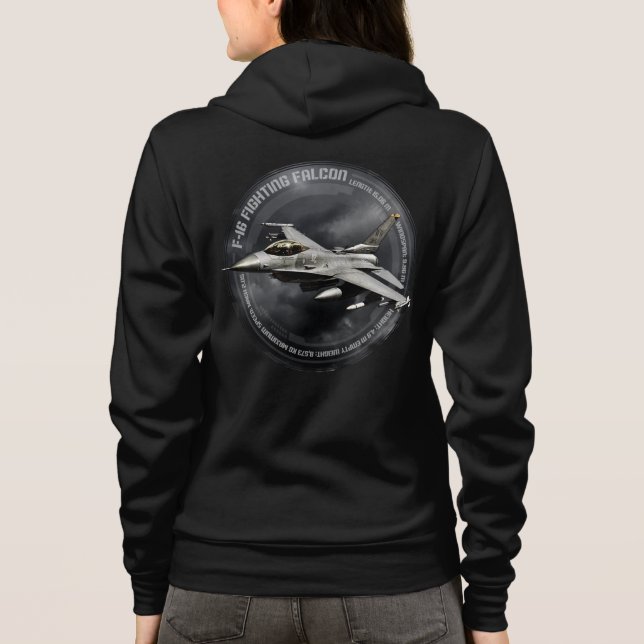 F-16 Fighting Falcon Hoodie (Back)
