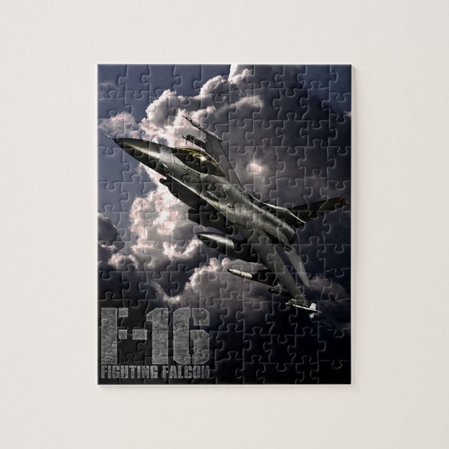 F-16 Fighting Falcon Jigsaw Puzzle (Vertical)