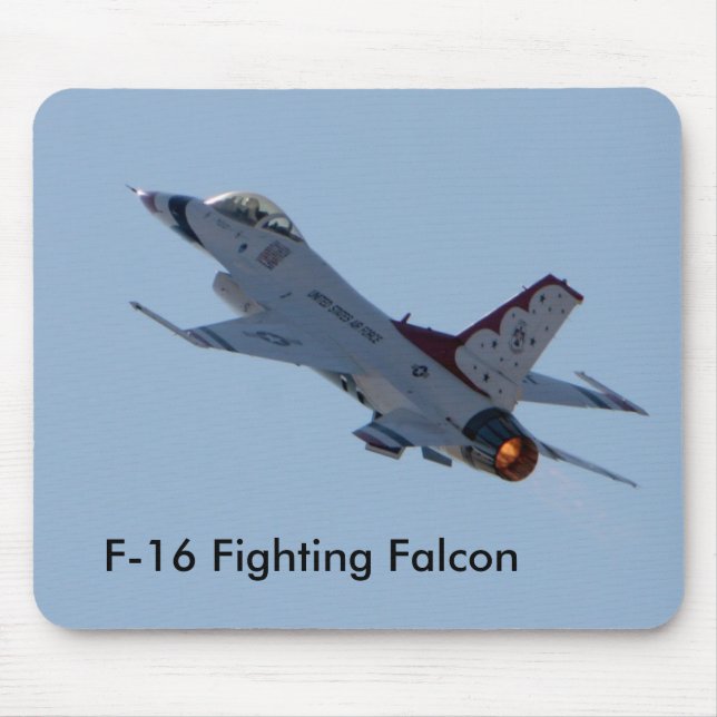 F-16 Fighting Falcon Mouse Mat (Front)
