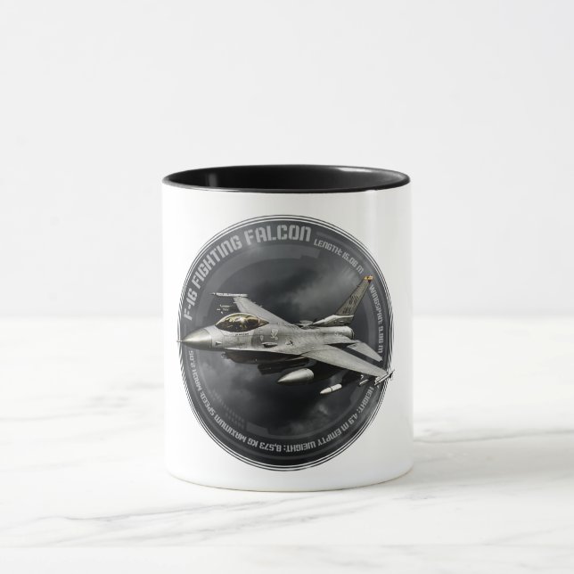 F-16 Fighting Falcon Mug (Center)