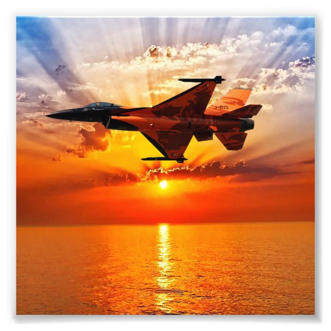 F-16 Fighting Falcon Photo Print (Front)