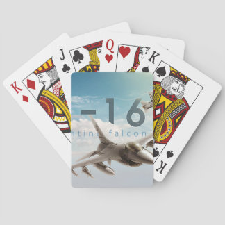 F-16 Fighting Falcon Playing Cards
