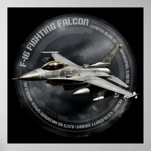 F-16 Fighting Falcon Poster