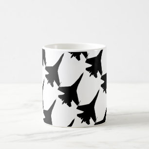 F 16 flight fighter coffee mug