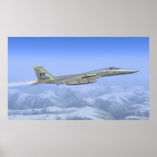 F-16 Strike Eagle Poster