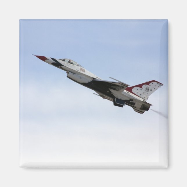 F-16 Thunderbird In Flight Magnet (Front)