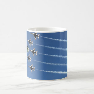 F-16 Thunderbirds Delta Formation Coffee Mug