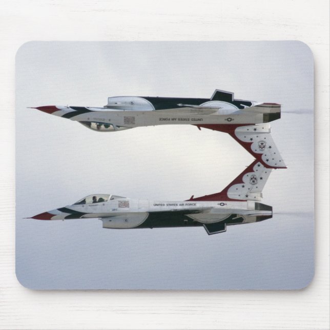 F-16 Thunderbirds Manoeuvre - Inverted Mouse Mat (Front)