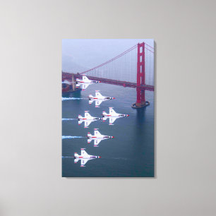 F-16C FIGHTING FALCON 24x36 Canvas Print