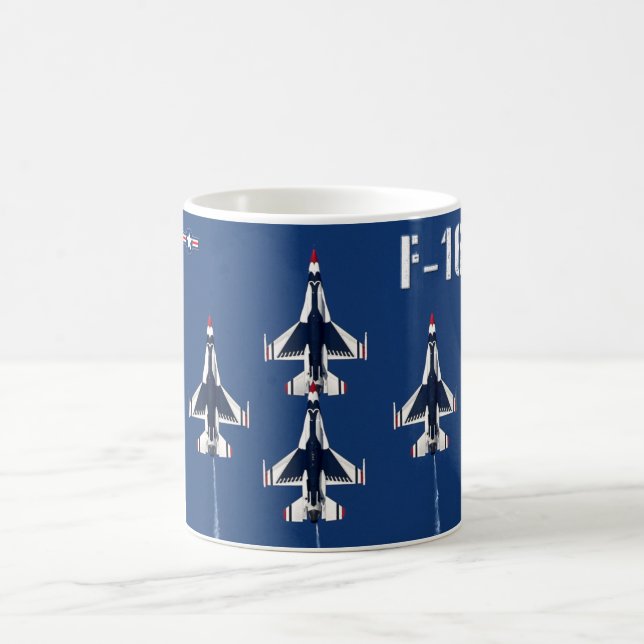 F-16C FIGHTING FALCON COFFEE MUG (Center)