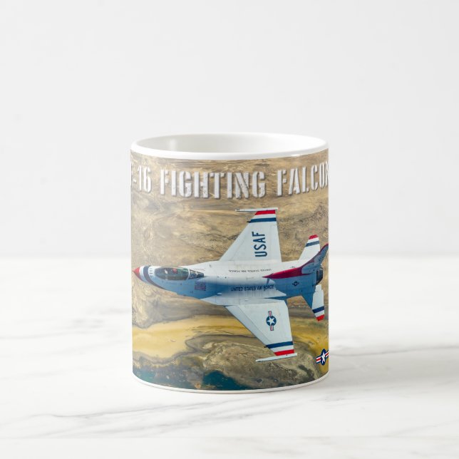 F-16C FIGHTING FALCON COFFEE MUG (Center)