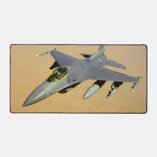 F-16C FIGHTING FALCON DESK MAT