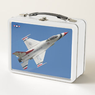 F-16C FIGHTING FALCON METAL LUNCH BOX