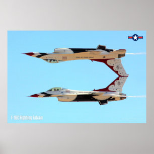 F-16C FIGHTING FALCON POSTER
