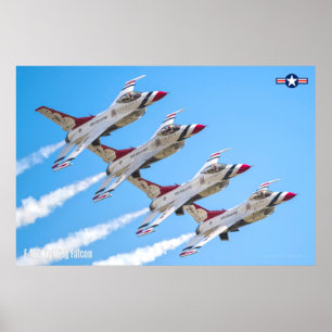 F-16C FIGHTING FALCON POSTER