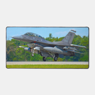 F-16D FIGHTING FALCON DESK MAT