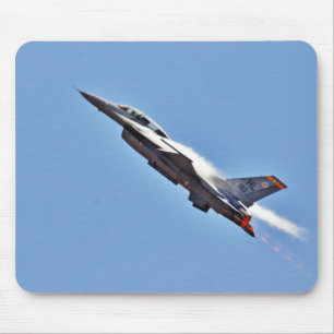 F 16s Jets Fighters Aeroplanes Mouse Mat