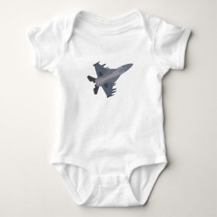 F-18 hornet baby bodysuit