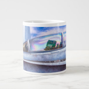 F-18 HORNET FIGHTER JET At Ease Large Coffee Mug