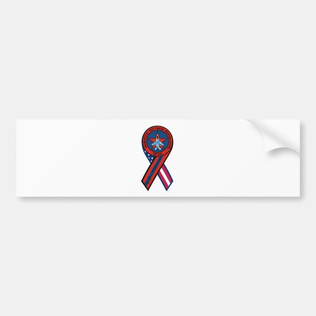 F-18 Hornet Top Gun Patch Bumper Sticker (Front)