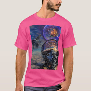 F-18 Super Hornet Cube Within A Sphere Ufo Uap T-Shirt