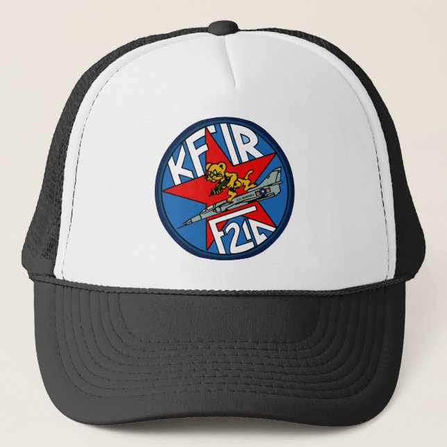 F-21 Kfir Trucker Hat (Front)