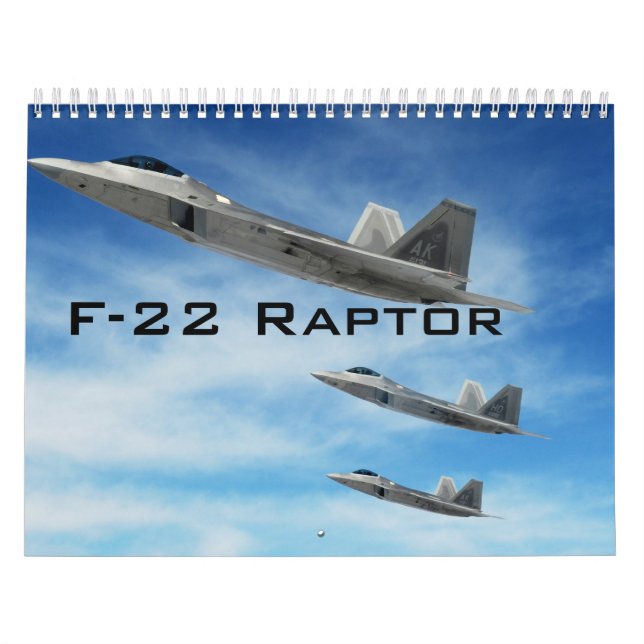 F-22 Raptor Calendar (Cover)