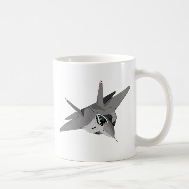 F 22 Raptor Coffee Mug (Right)