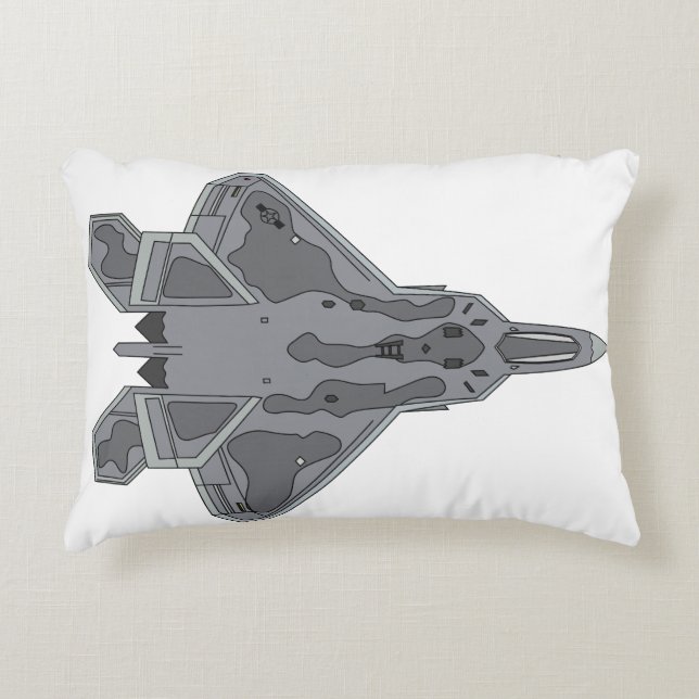 F-22 Raptor Decorative Cushion (Front)