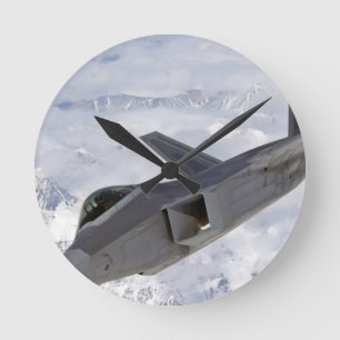 F-22 Raptor-Elmendorf AFB Round Clock